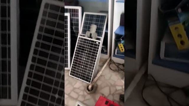 Насос для воды на солнечных батареях