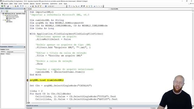Aprenda a Importar XML para o Excel com um Botão Usando VBA