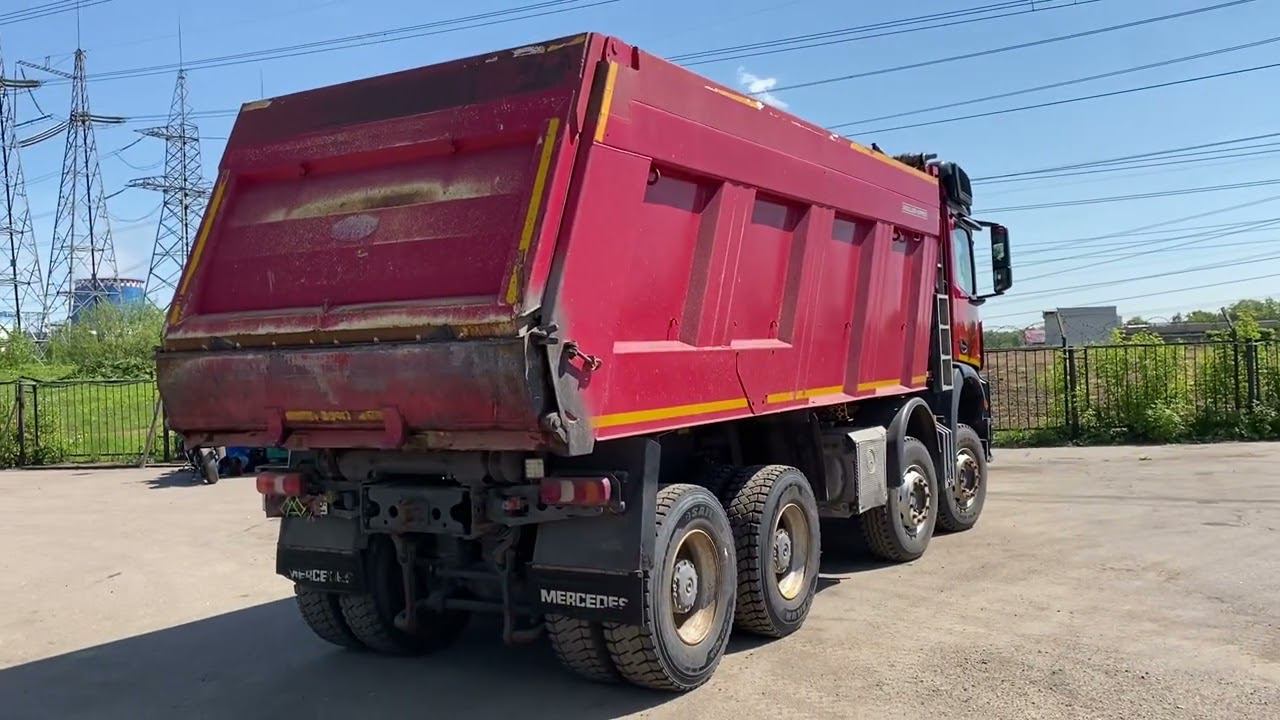 Mercedes-Benz.   AROCS 4145, 2021 год.