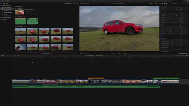 Как отредактировать кинематографический эпизод с автомобилем |  Учебное пособие по Final Cut Pro для