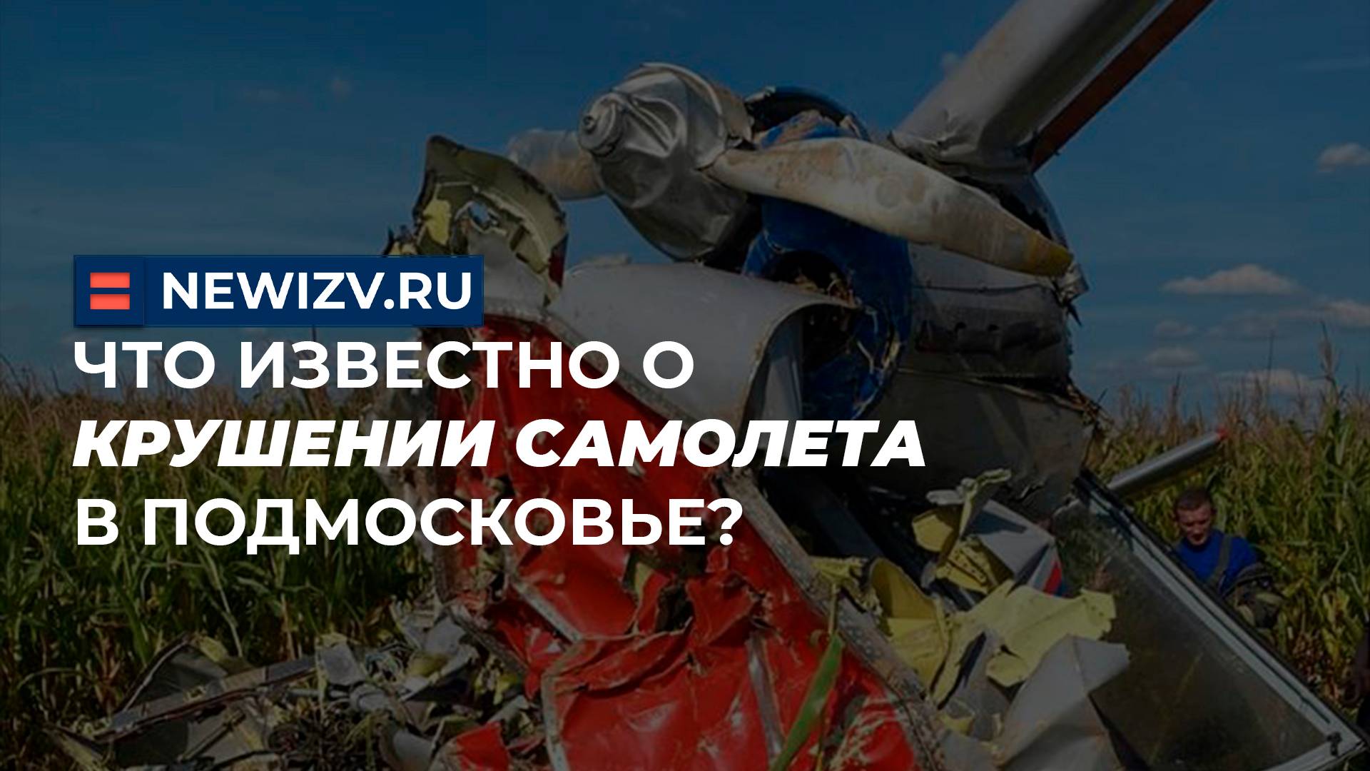 Что известно о крушении самолета в Подмосковье?