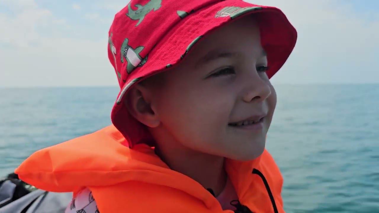 Поход по Черному морю на пвх лодке.