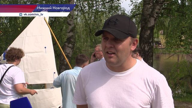 В Сормовском районе прошла церемония спуска на воду шверботов, построенных детьми.