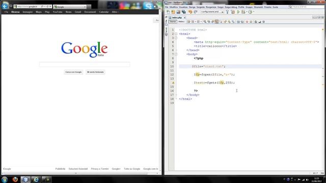 Tutorial Php ita lezione 9 - Operazioni sui File