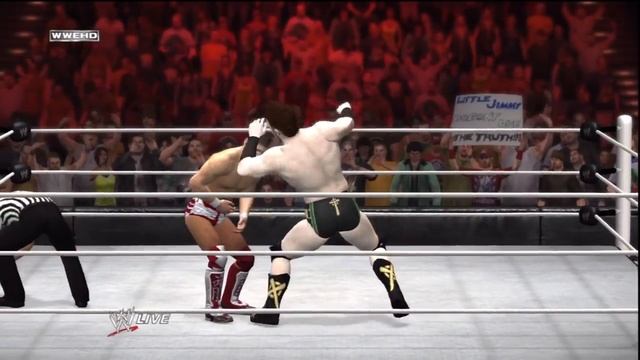 WWE 12 - Road to Wrestlemania - Gameplay Walkthrough Part 1 - Intro Xbox 360PS3 HD