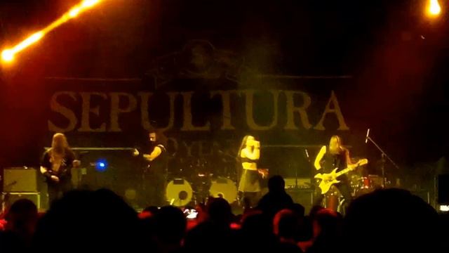 POKERFACE Sepultura support Ekaterinburg Teleclub 2015