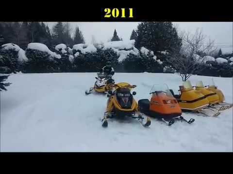 Эволюция снегоходов Ski-Doo. с 1965 по наст. время