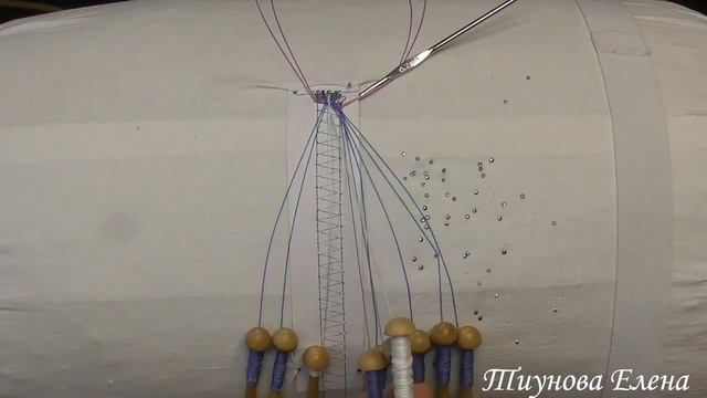 Мастер-класс "Кружево на коклюшках". Полотнянка со скатертью Верёвочка.