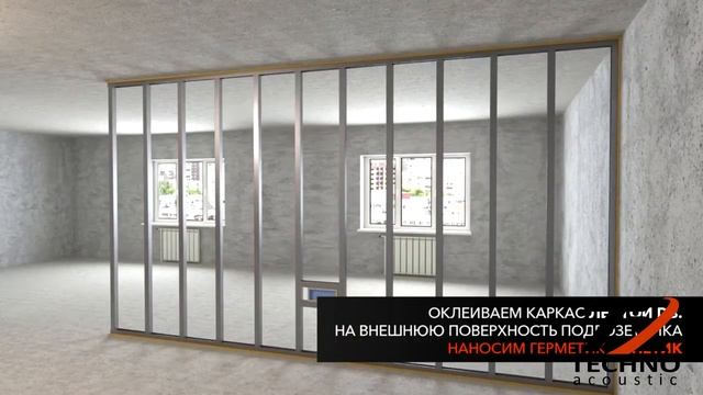 Звукоизоляционная перегородка с Акустик Гипс М1   тонко и эффективно  Подробная инструкция