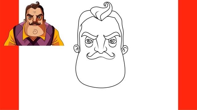How to Draw HELLO NEIGHBOR