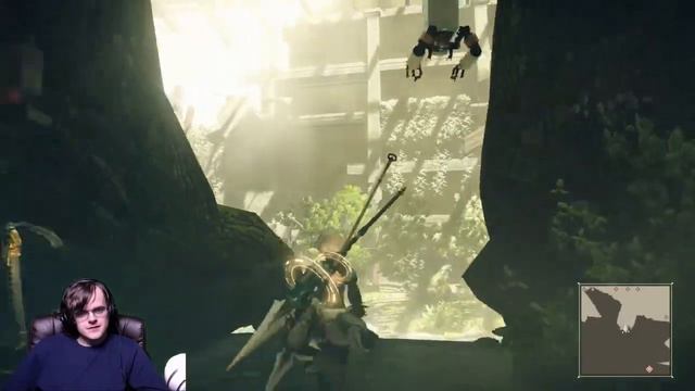 Nozz Plays | Nier: Automata [Part 14] SPOOKY HEAD!