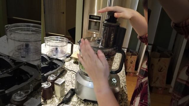 Dicing rough veggies with breville Sous Chef 16