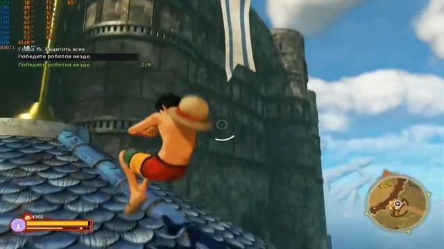 Прохождение игры One Piece World Seeker - #66 Защитите Рубиновую деревню.
