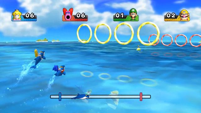 Mario Party 9 Step it Up 7 Wins - Peach vs SOnic vs Luigi vs Wario (Master Cpu)