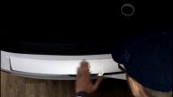 Наклейка на задний бампер Skoda Octavia 3 #наклейки от #style45
