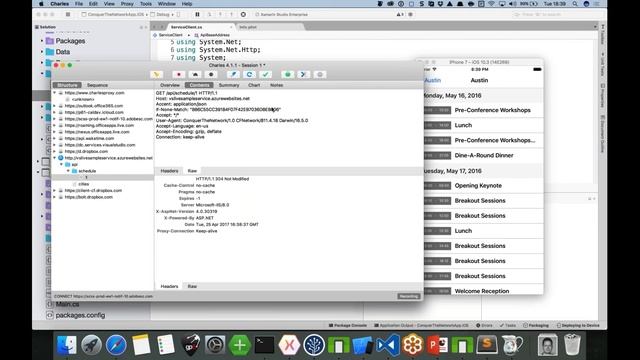 Conquer the Network - Roy Cornelissen - Xamarin University Guest Lecture