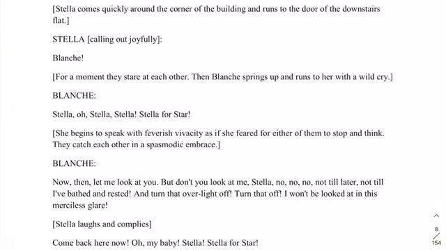 A Streetcar Named Desire   Scene 1 Part 1   Open To Stanley Entrance
