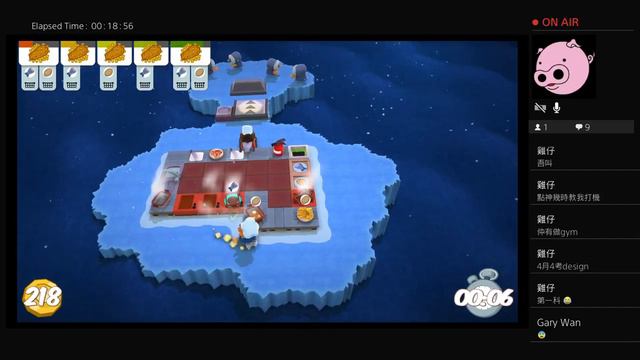 Dimple  and Matthew live overcooked