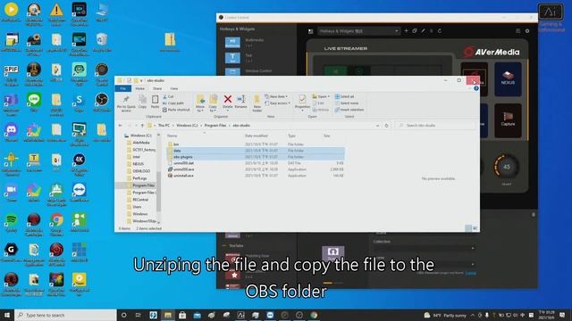 AX310 AVerMedia OBS WebScoket installation