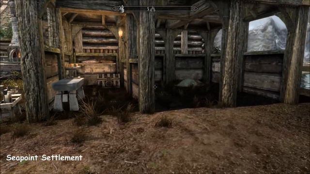 Seapoint Settlement - Skyrim Special Edition Village/House Mod