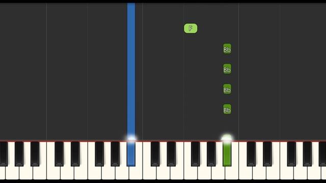 Johnny and the Sprites - Heads Up! (Slow Easy Medium) Piano Tutorial 4K
