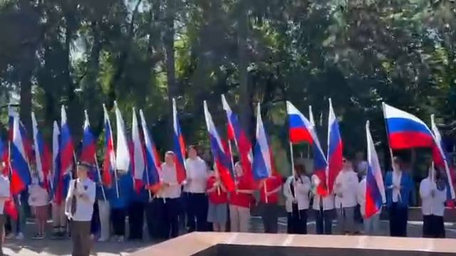 Заслуженная артистка из ДНР выступила на Ставрополье в честь Дня России