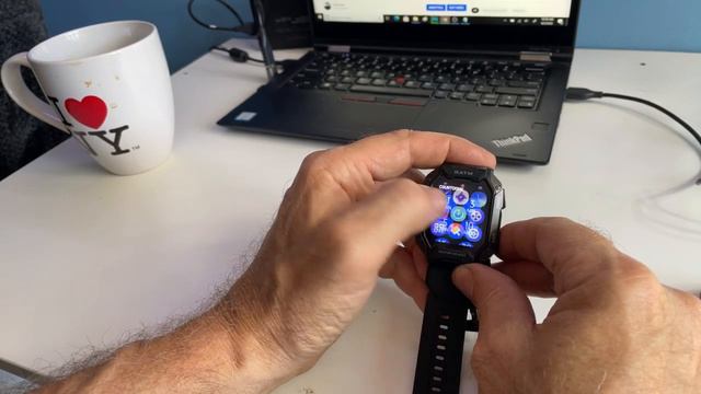 Amaztim watch how to set time
