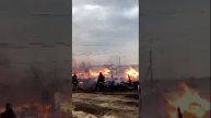 Сильные пожары в Иркутской области