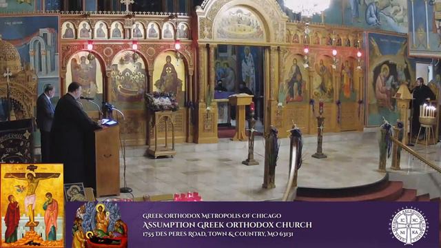 4-29-2021 Orthros Of The Passion (The 12 Gospel Readings)