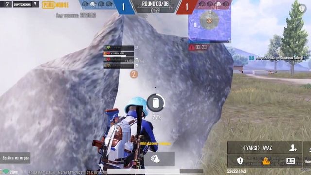 Моя первая игра на карте "WOW" в PUBG MOBILE!!!