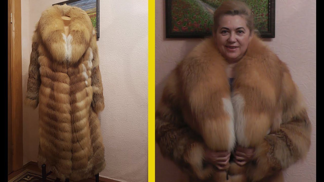 Обзор лисьей шубы в росшив