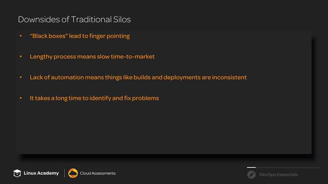 DevOps Essentials / Chapter 2.2: A Story of DevOps vs. Traditional Silos