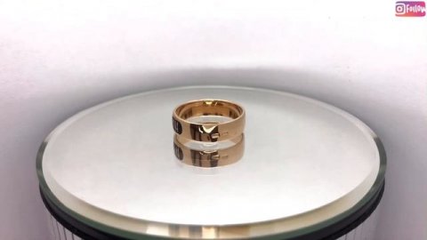 Золотое кольцо Спаси И Сохрани КБ 328