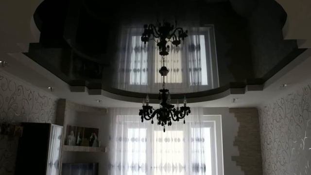 Черные натяжные потолки - Слайдшоу  Потолок Мастер