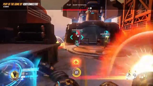 Play of the Game 6 Zenyatta attacking Watchpoint: Gibraltar Overwatch