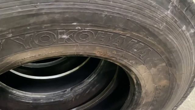 12r22.5 (315/80/22.5) Yokohama ZEN903zw Грузовые шины б/у ☎️89219570017