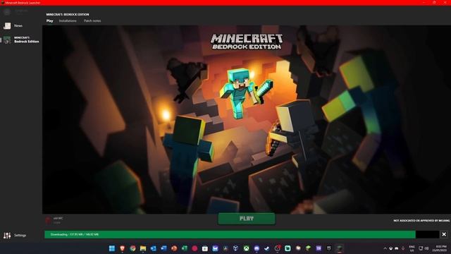i just found the minecraft bedrock launcher