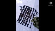 Tie dye t shirt / batik tie dye/ new batik designs/ how to make batik/ bathik / 2021 latest batik