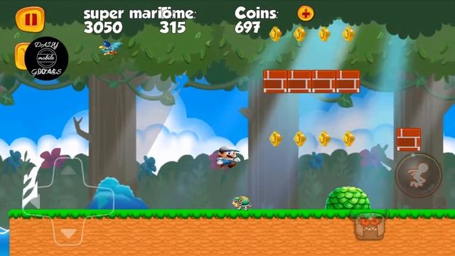 Super Jungle World Run  Level 11  Super Mario Run like game