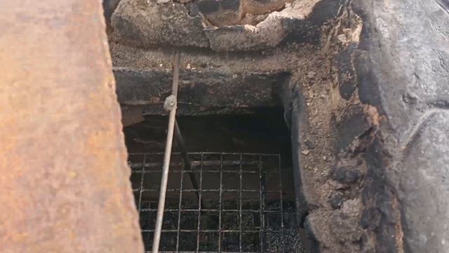 Не укрыл на зиму тандыр.  Что получилось?