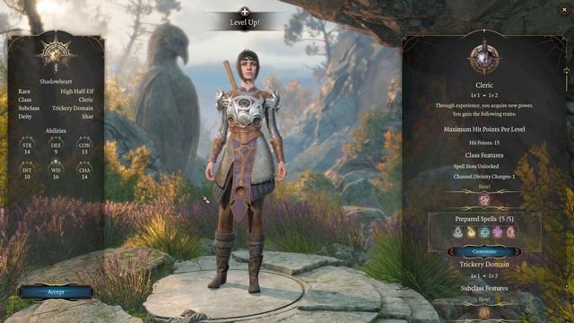 How to level up character Baldur's Gate 3