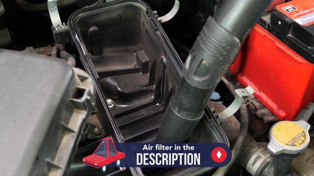 How to replace the air filter Peugeot 107 1.0 