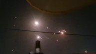 Опубликовано видео момента выброса кассетных боеприпасов боеголовки иранской ракеты Кадр
