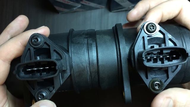 0280218037 BOSCH. Датчик массового расхода воздуха. Подделка или оригинал Определяем визуально