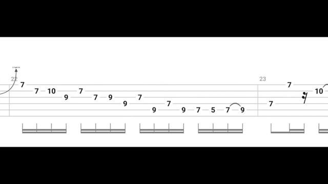 The Eagles -  Hotel California Solo Tablature