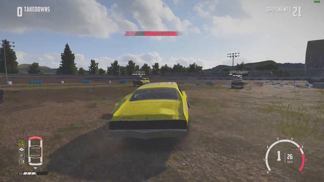 Wreckfest - Petaluma Speedway Mod - Demolition Derby