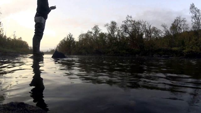 случай на рыбалке. Остался без снастей