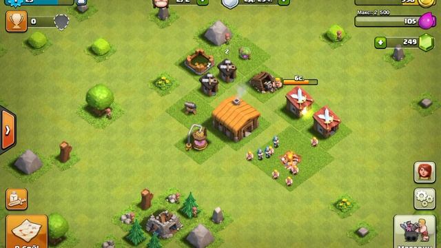 Начало развитая в clash of clans #1