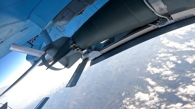 Russian Su-34 fighter bombers unlishing it's glide bomb strike Fury on Ukraine Targets