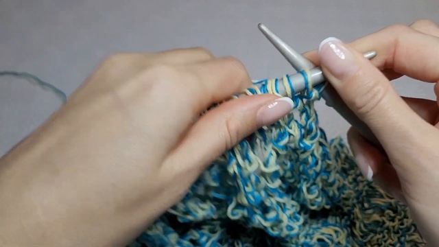 Ажурный узор ♡ Самая легкая и простая сетка♡ Один ряд и узор готов ?